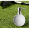 Mozacona Soap Dispenser Golf Ball Lotion Bottle Ceramic Liquid Dispenser