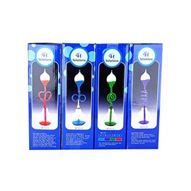 C&H Solutions Colorful Office Thinking Hand Boiler, Glass Science Energy Transfer, Children Science Experiment, Love Birds Color Meter Hand Boiler, 2 Pcs (Blue&Red)