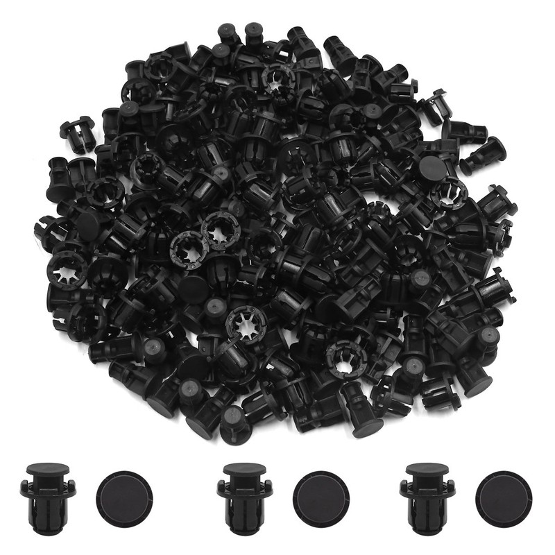 Sourcingmap 100 Pcs 15mm Hole Dia Rivets Bumper Fender Retainer