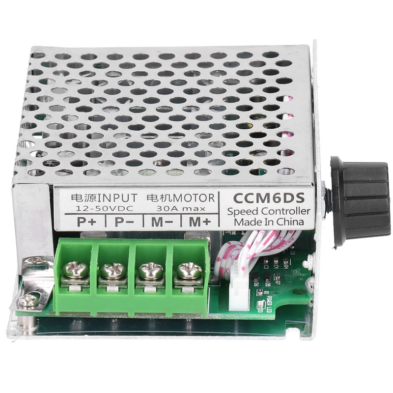 DC12V‑50V Professional PWM DC Motor Speed Controller Metal Shell 30A