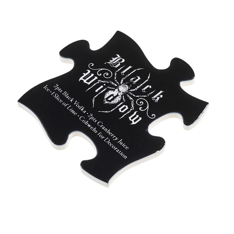 Alchemy Gothic CJ1 Puzzle Gothic Ceramic Coasters (Set of 4)