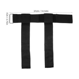 Kisangel 2Pcs Dumbbell Foot Attachments Adjustable Ankle Straps Leg Lifting Weight Holder For Gym Leg Workouts Strength Training