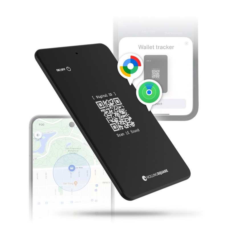 Rolling Square AirCard Dual – Bluetooth Wallet Tracker Android y