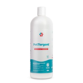 Pet Parents® PetTergent®, Enzymatic Pet Laundry Detergent, 32 oz 32 Loads Pet Stain Remover & Pet Odor Eliminator, Laundry Detergent for Pets (Unscented, 32 oz)