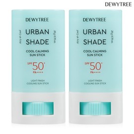 Dewytree 듀이트리 어반쉐이드 쿨 카밍 쿨링 선스틱 대용량 20g 2개 Deatree Urban Shade Cool Calming Cooling Sunscreen Stick Large Capacity 20g 2 Pieces