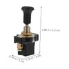 ULTECHNOVO 2pcs Headlight Switch Knob Pull Switch Light Fixture for