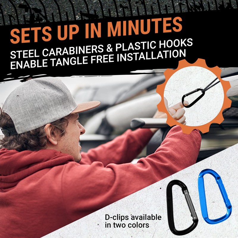 Grit Performance Cargo Net for SUV - 3 x 4