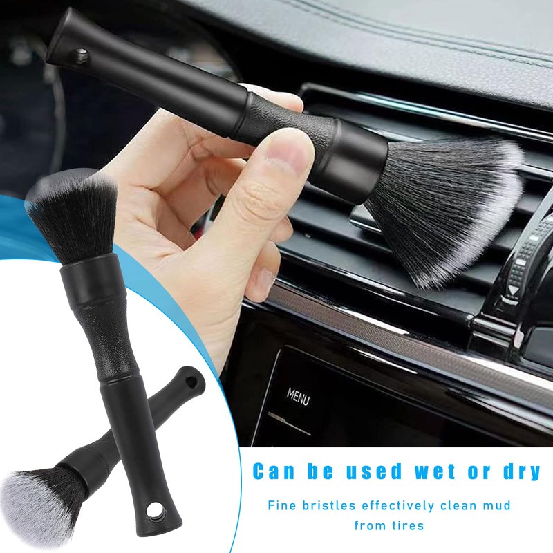 Ziciner Car Detailing Brush, Ultra Soft Car Detail Brush Kit