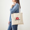 CafePress First Aid Kit Tote Bag Reusable Natural Beige Canvas