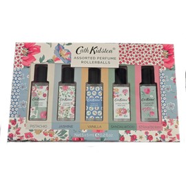 Heathcote & Ivory Cath Kidston Cottage Patchwork Assorted Perfume Rollerballs 5pc Set