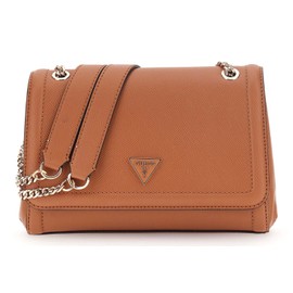 GUESS Noelle II Convertible Xbody Flap Bag Light Cognac