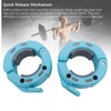 Barbell Collars, 2PCS Magnetic Quick Release Barbell Clips, Anti Slip