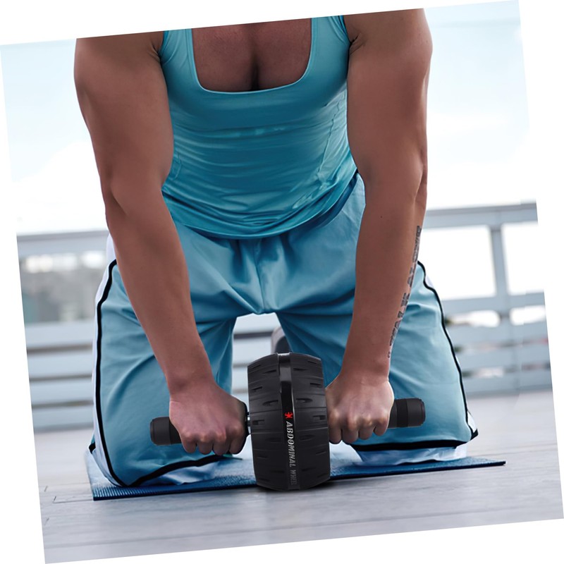 KICHOUSE Ab Roller Wheel with Knee Pad Non Slip Design