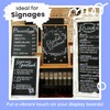 Chalkola White Chalk Pens - White Dry Erase Liquid Chalk