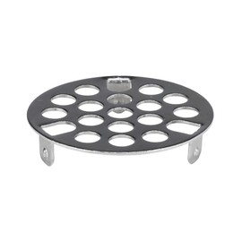 Danco 80062 9D000 1-5/8" Metal Drain Strainer, Chrome, Brass