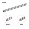 Sourcing Map 6x80mm Dowel Pin, 5pcs 304 Stainless Steel Round