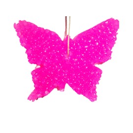 ChicWick Car Candle Butterfly Shape Hot Pink[Choose Fragrance] Car Freshener