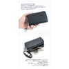 Berkut Carbon Leather x Grain Leather Mini Wallet, Coin Purse,