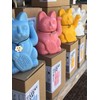 Chinesische Glückskatze. Winkende Katze. Maneki Neko viel Glück. ZITRONE GELB,