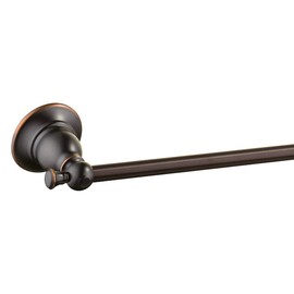 Design House 561027 Oakmont Traditional 24-inch Towel Bar for Bathroom Bedroom Closet or Kitchen, Oil Rubbed Bronze