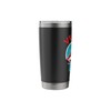 Santa Reindeer Venison Funny Christmas Stainless Steel Insulated Tumbler