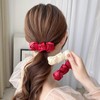 fdsmall Valentine's Day Hair Clip for Women 2Pcs Rose Hairpins