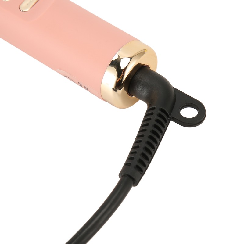 Hair Straightening Brush PTC Even Heating LCD Hair Straightener Brush
