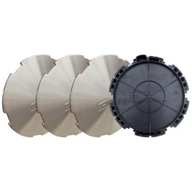 Wheel Center Cap Hub Cap 9594519#9595216 for Yukon Denali Sierra Savana 2003-2007 Brushed Silver 4Pcs