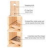 WHITEHORSE Bird Houses for Outside - Weatherproof Bird House for