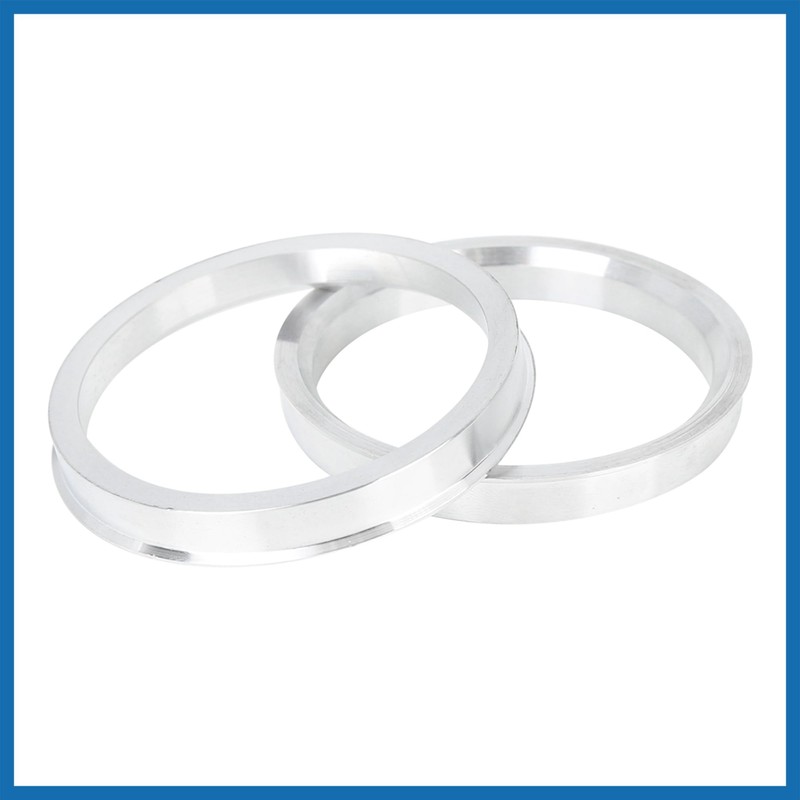 A ABSOPRO 4pcs 73.1 to 63.4 mm Aluminium Alloy Car