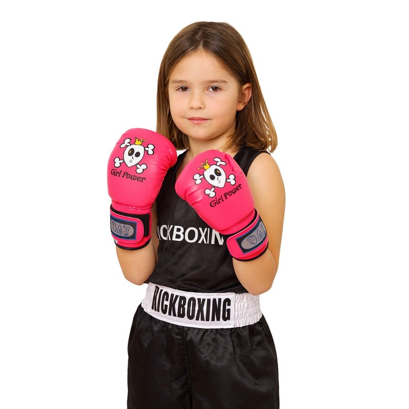 BAY® Girl Power Pink Posa Children's Boxing Gloves (10 oz)