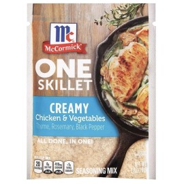 McCormick One Skillet Creamy Chicken & Vegetables Seasoning Mix, 1 oz