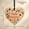 Red Ocean Hello Autumn Home Decor Autumnal House Decorations For