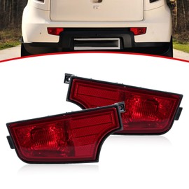JESYMBX For Kia Soul 2010-2013 Rear Bumper Light Reflector Indicator Tail Fog Lamp Left&Right