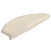 Kettelservice-Metzker Sweet Semicircular Stair Mats in Various Colours Cream 1