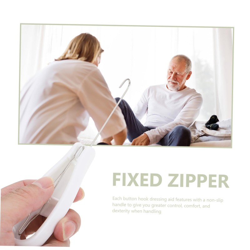 SAFIGLE Zipper Pulling Aid Tool One Handed Button Assist Device