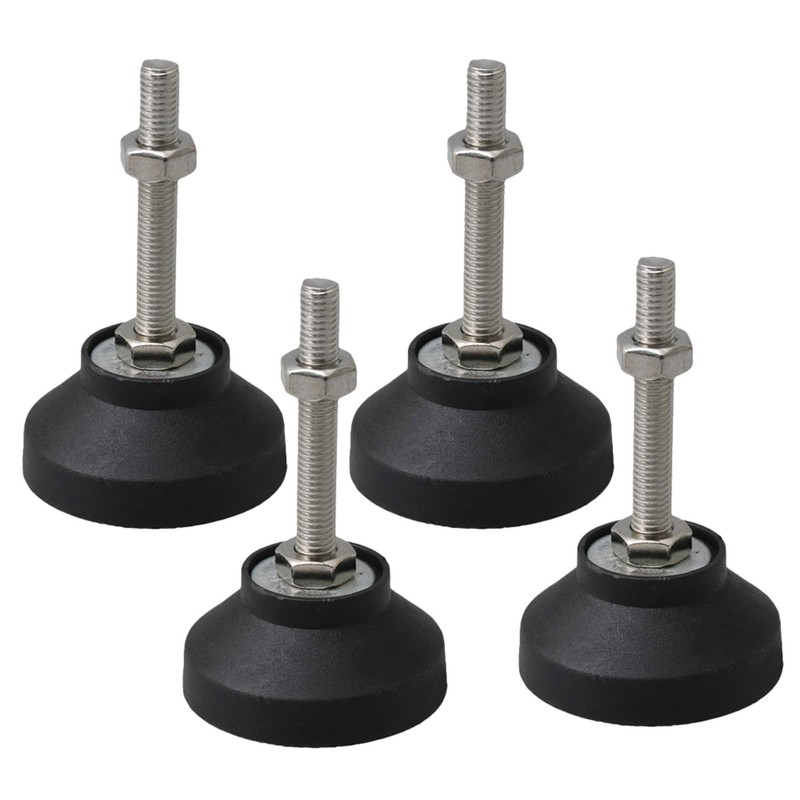 CNBTR Adjustable Furniture Glides 50mm Dia Table Desk Leveling Foot