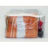 Clear Vinyl Zippered Storage Bags 15 x 18 x 9