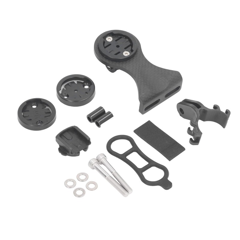 POENVFPO Carbon Fiber Bike Computer Mount, Bicycle Handlebar Mount for