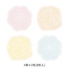 Nakabayashi MBS-101-2 Message Book, Small, Flower, Pink