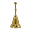 Riffelmacher 13381 - Glocke, Größe 5,5 x 13 cm, Gold,