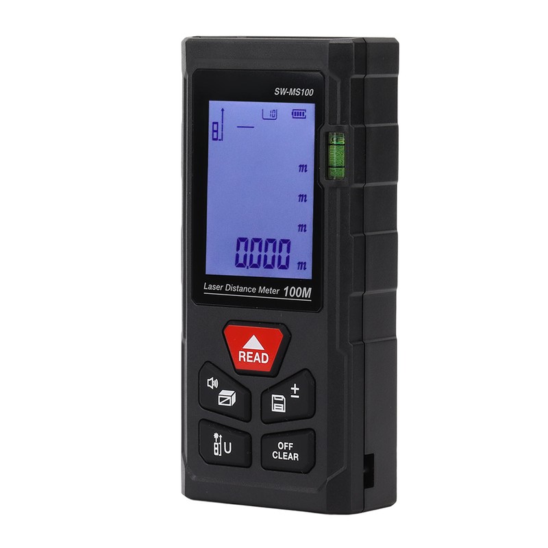 Handheld Infrared Laser Distance Meter Rangefinder High Accuracy Range Measuring