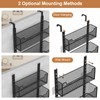 VyGrow Over The Door Organizer, Metal Door Organizer Hanging with