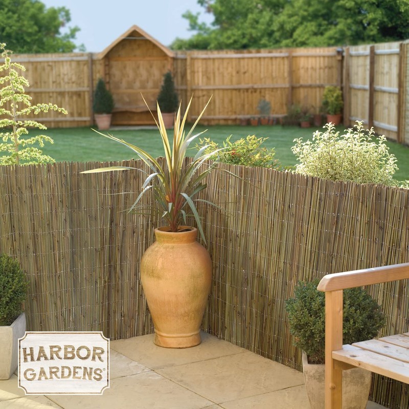 Harbor Gardens R636HG Bamboo Fence, Natural