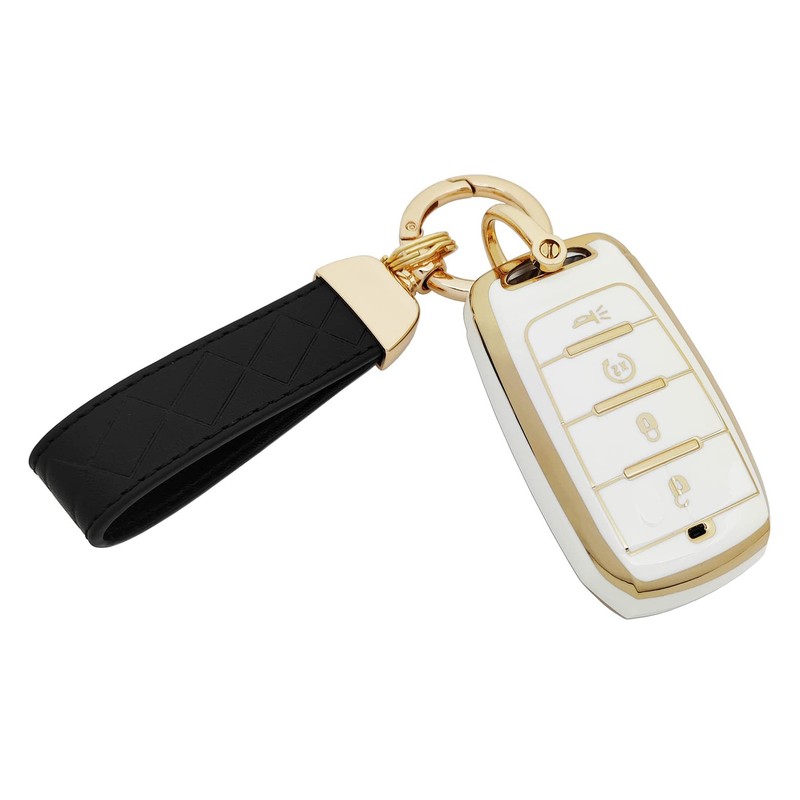 AYGUCEKE TPU Protective Key Fob Cover Case Compatible with 2009-2022