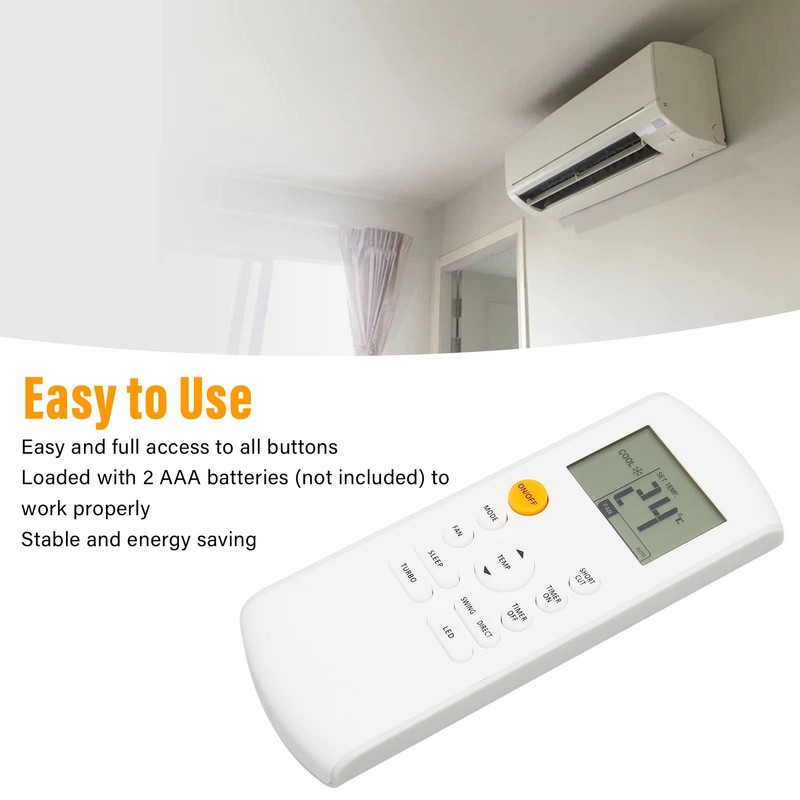 Replacement Air Conditioning Remote Control Universal Air Conditioner Controller AC