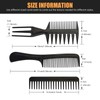 1st Choice 6 Pieces Hair Styling Comb Set Professional Styling