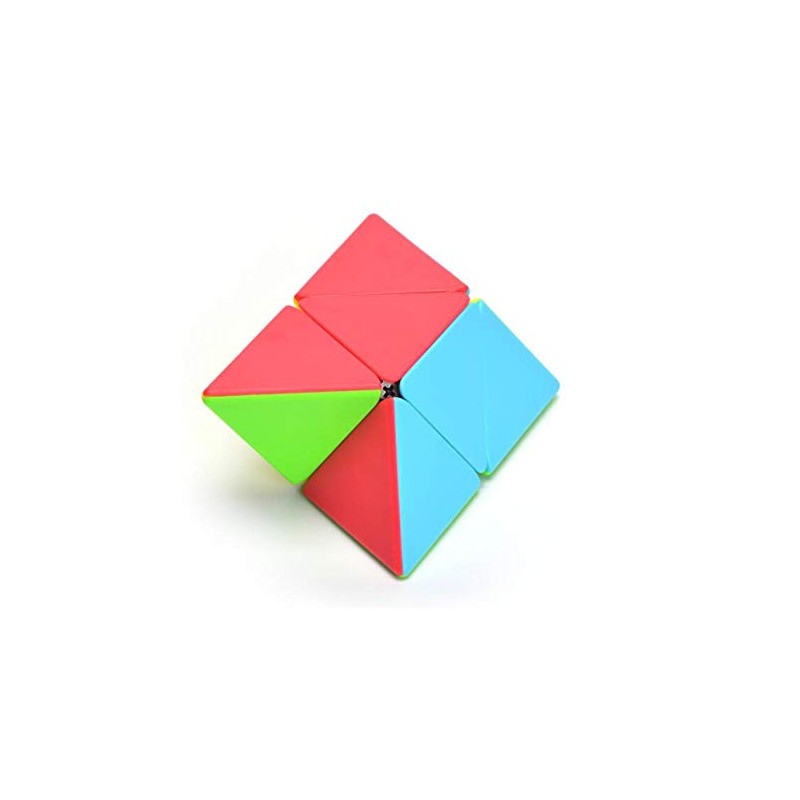 CuberSpeed Pyramorphix stickerless Speed Cube Pyramid 2x2 Cube Triangle Speed
