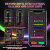 Devil Eyes Light for Windshield, 52.4in x 7.6in Extra Large