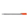 Staedtler triplus Fineliner 334–201, triangular barrel, Metal-Encased tip, approx. 0.3